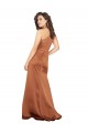 One Shoulder Silky Satin Bridesmaid Dress