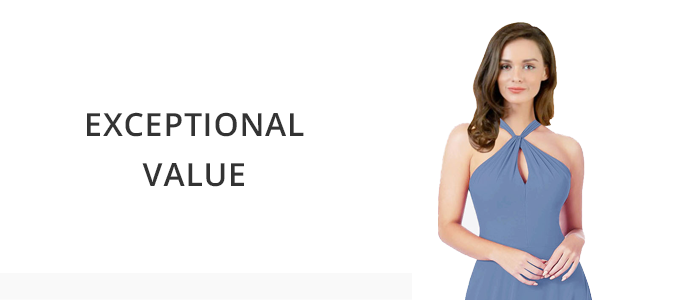 Exception Value | Squad Formals Cheap Bridesmaid Dresses