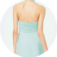Cheap Low Back Bridesmaid Dresses