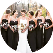 Cheap Black Bridesmaid Dresses