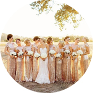 Cheap Gold Bridesmaid Dresses