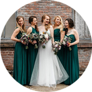 Cheap Green Bridesmaid Dresses