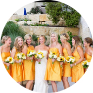 Cheap Yellow Bridesmaid Dresses