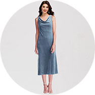 Cheap Midi Length Bridesmaid Dresses