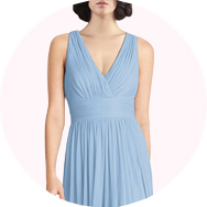 Cheap V-Neck Bridesmaid Dresses